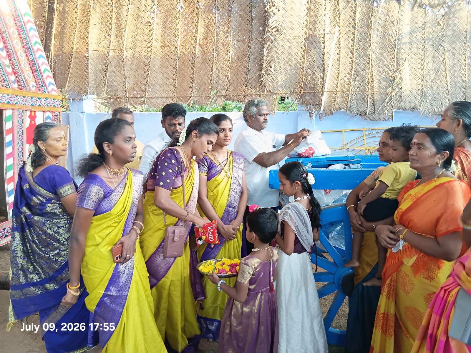5th Day Muthumaalai Amman Temple Festival Plate Sponsorship