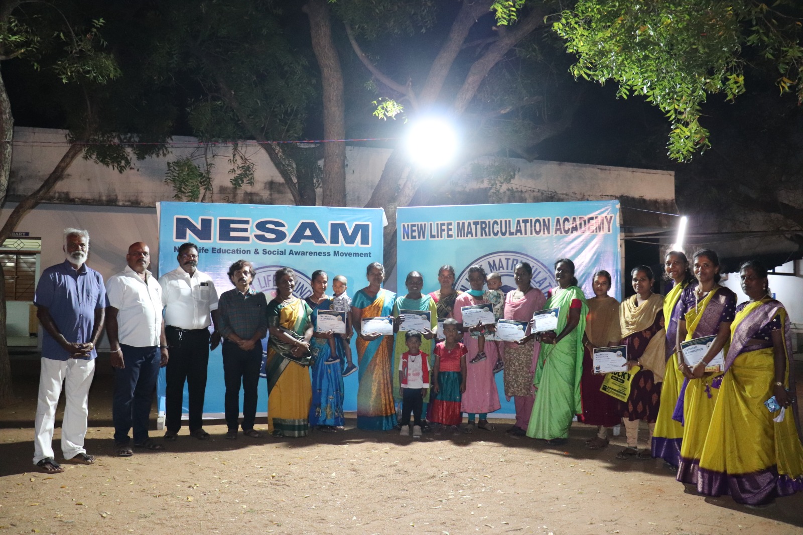 Rural Women Free Computer Course Certificate Distribution